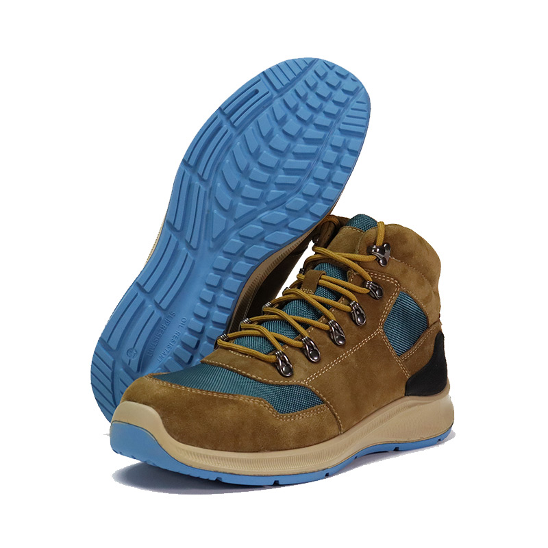 Delovni čevlji iz gumenega podplata iz semiša iz najlonske tkanine